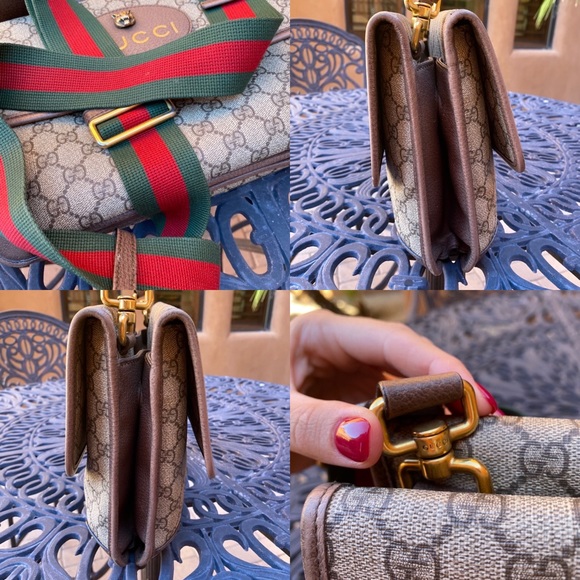 SOLD Gucci Supreme Neo Vintage Messenger Bag - Picture 6 of 16